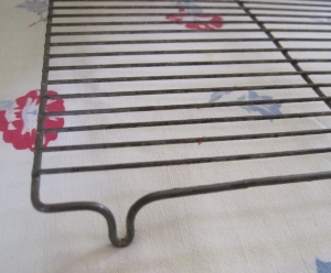 A baking rack which I did not receive among my many gifts